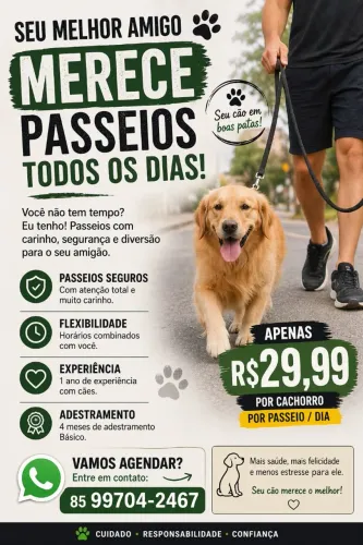 Está sem tempo para passar com seu amigão? Eu tenho tempo pra sair com ele.
