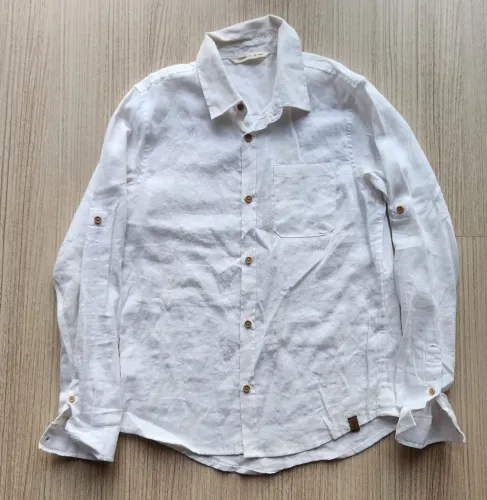 Camisa Linho juvenil