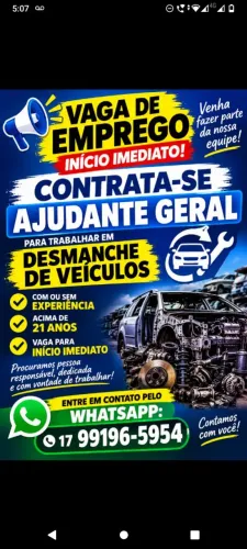 Vaga de emprego