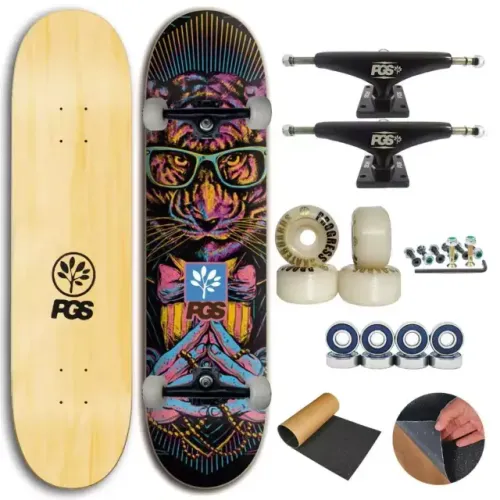 Skate montado Profissional - Tigre 8.0 × 1