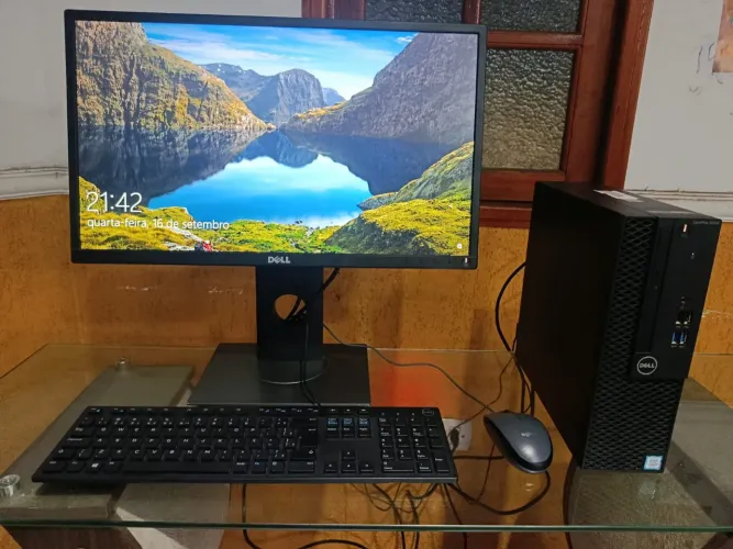 Computador Completo Dell OptiPlex 3050 SSD480 Intel Core i5 7ª Ger + Monitor Dell 21,5"