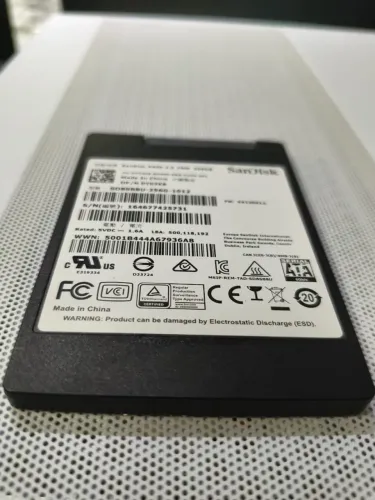 SSD SanDisk X400 256GB 2.5" SATA III (SEMINOVO)!