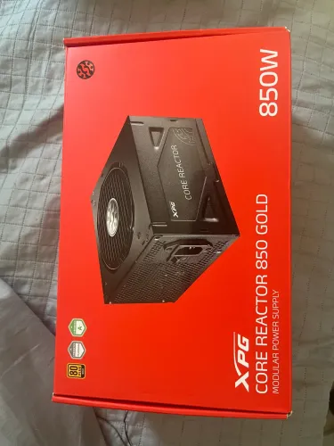 Fonte XPG Core Reactor II VE 850W 80 Plus Gold Modular PFC Ativo Preto | Parcelo até 12x