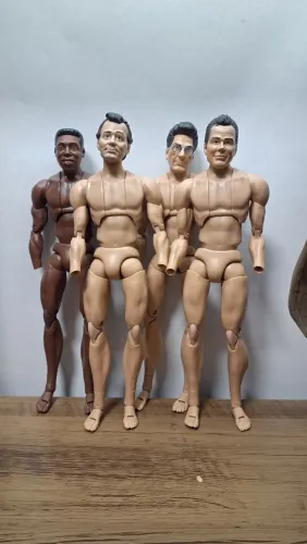 Ghostubuster Mattel 1/6 cabeça e corpo 4 personagens