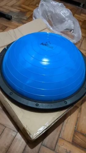 Meia Bola Bosu Arktus (com elásticos) / Melhor Marca