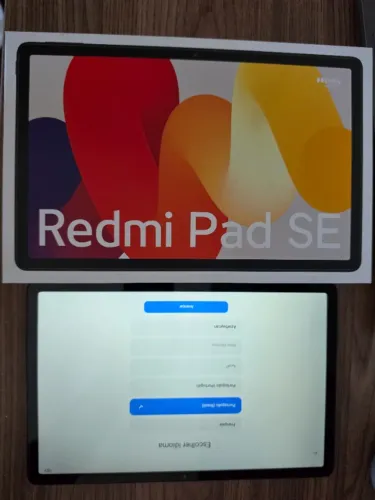 Redmi Pad SE 8GB RAM / 256GB Grafite + Capa Magnética - Excelente estado