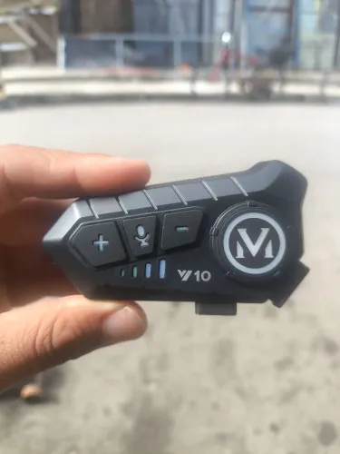 Fone Bluetooth Interno para Capacete de Moto Prova D'água 