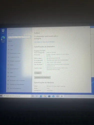 Notebook Dell Intel core i3