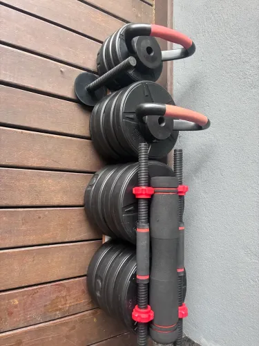 Kit musculação 