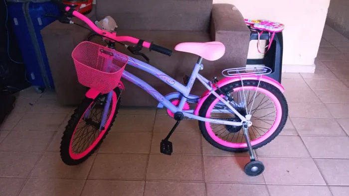 Bicicleta aro 20 menina