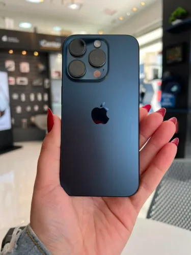 iPhone 15 Pro 256GB Azul - Seminovo 6 meses de garantia