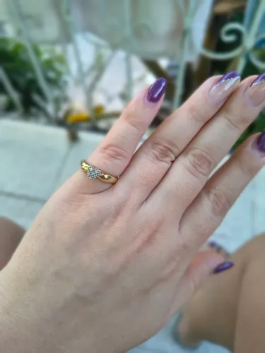 Anel de ouro 18k