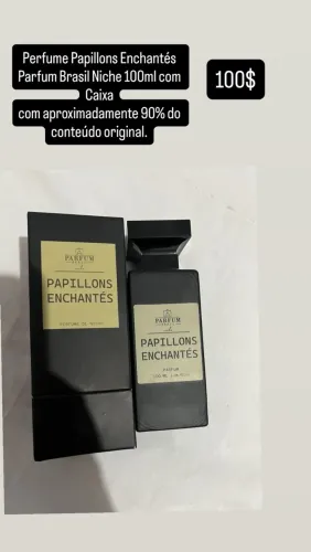 Perfume Papillons Enchantés Parfum Brasil Niche 100ml com Caixa