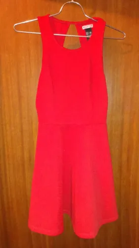 Vestido curto original da Colcci vermelho