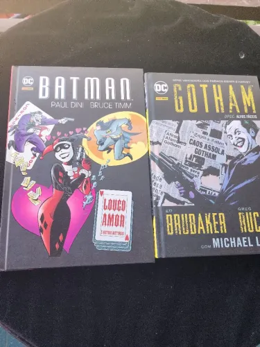 2 Quadrinhos do Batman capa dura