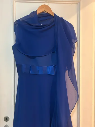 Vestido festa casamento azul Royal GORGEOUS