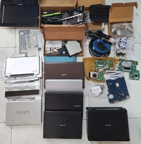 Lote de Estoque Notebooks mudança
