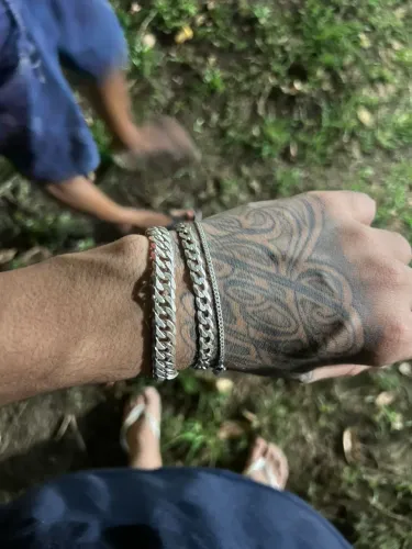 Pulseira de prata