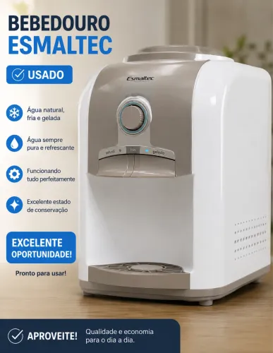 Bebedouro Esmaltec - Usado | Excelente Estado | Funcionando Perfeitamente