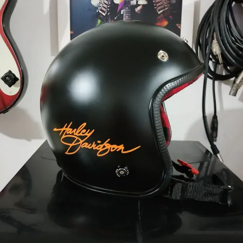 Capacete Custom rebaixado