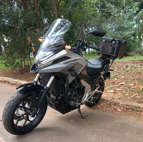 Honda NC750X DCT 2025 | 9 mil km | Baú + Protetores | Impecável