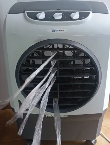 Climatizador Turbo 35 Litros, 4 em 1 Climatiza, Ventila etc . Perfeito P/ Empresas, Casa.