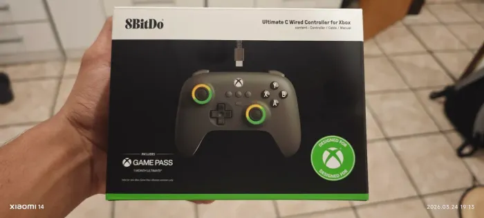 Controle 8Bitdo Ultimate C Xbox/Pc com gamepass ultimate
