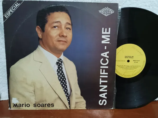 LP Mario Soares/ Santifica-me (1988) USADO