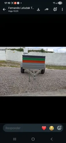 Carretinha para reboque