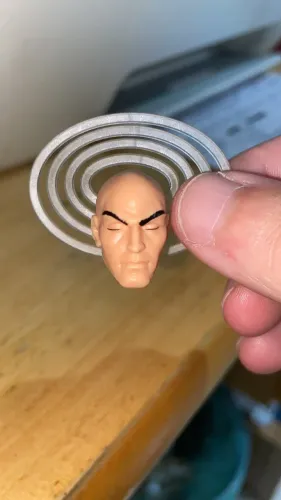 CABEÇA HEAD PROFESSOR XAVIER MARVEL LEGENDS