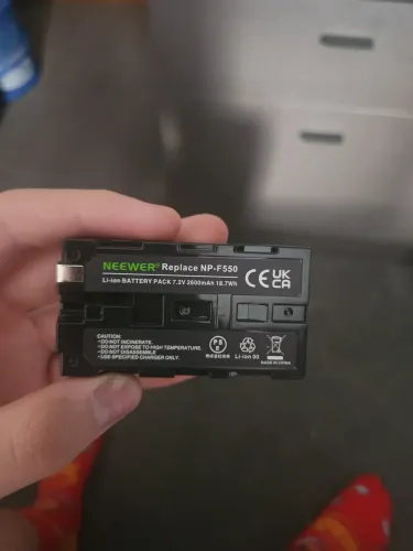 Bateria NP-F550 Neewer - 2600mAh