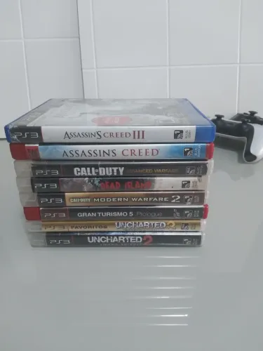 Lote de jogos de ps3