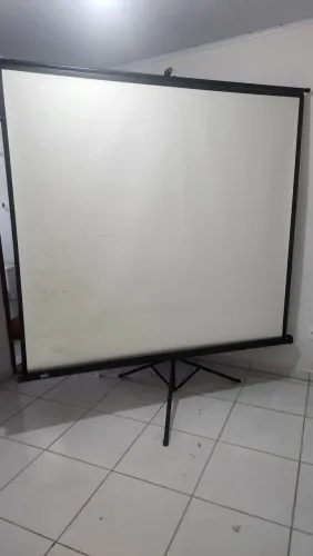 VENDO tela de projecao com tripé GIGANTE PRO marca TES