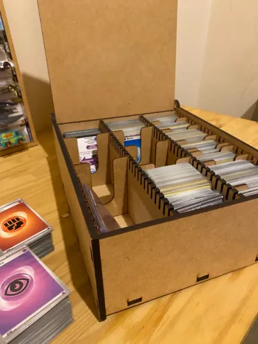 Caixa Organizadora Cartas Pokémon - Magic - Bulk - 20 divisões