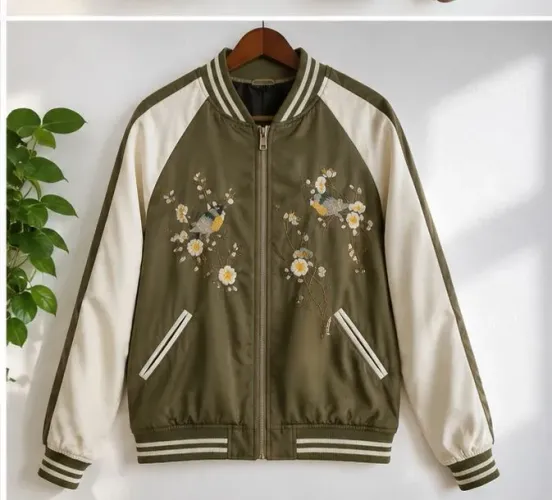 Jaqueta Bomber Feminina Verde