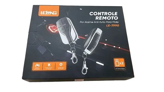 Alarme Antifurto Para Motos Partida Remota Com 2 Controles