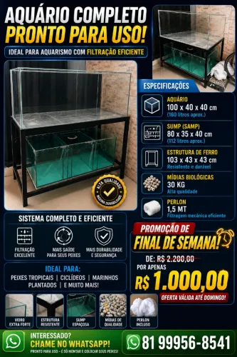 Aquário na promoção