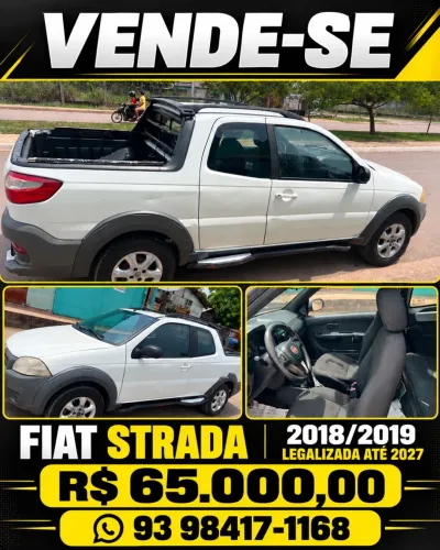 Fiat Strada Working Hard 1.4 Fire Flex 8V CD 2018