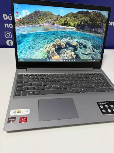 LENOVO RYZEN 5 / 8 RAM / SSD 256 / PLACA VEGA 8 DEDICADA / BATERIA OK / PERFEITO ESTADO