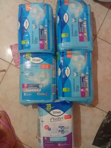 FRALDAS TENA DERMACARE SLIP - TAM G