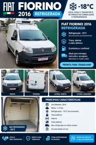 Fiat Fiorino Furgão EVO 1.4 Flex 8V 2P 2016