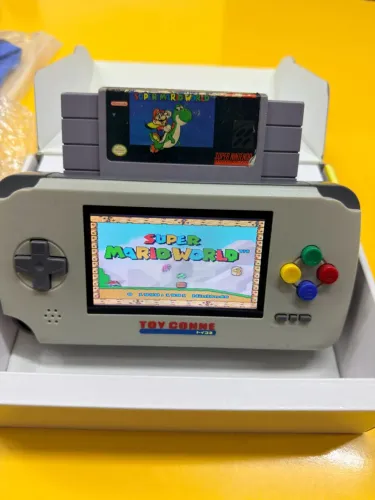 Super Nintendo portátil de fita