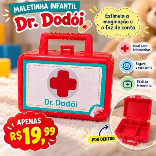 MALETINHA INFANTIL DR. DODÓI | R$ 19,99