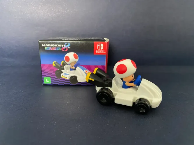 Kart do Toad - Mario Kart Deluxe (Mc Donald?s)
