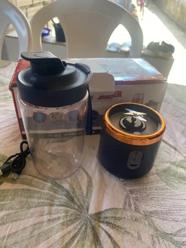Liquidificador portátil elétrico recarregavel