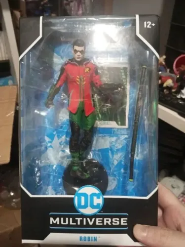 Robin Gotham Knights DC multiverse McFarlane boneco figura lacrado Batman