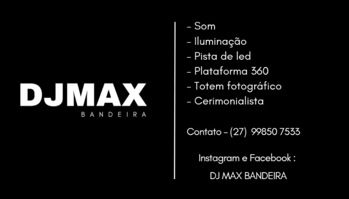 DJ MAX BANDEIRA