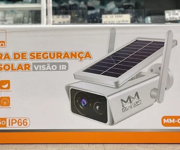 Câmera  solar a prova d'água 