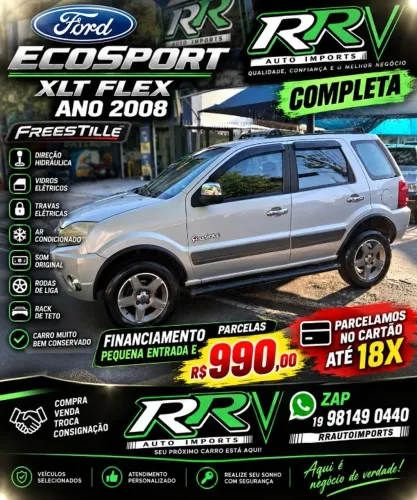 Ford Ecosport XLT 1.6/ 1.6 Flex 8V 5P 2008