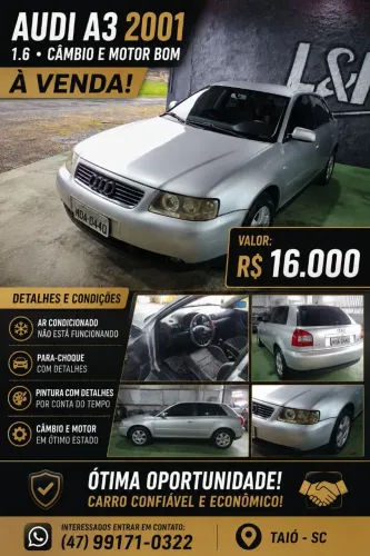 Audi A3 1.6 5P 2001